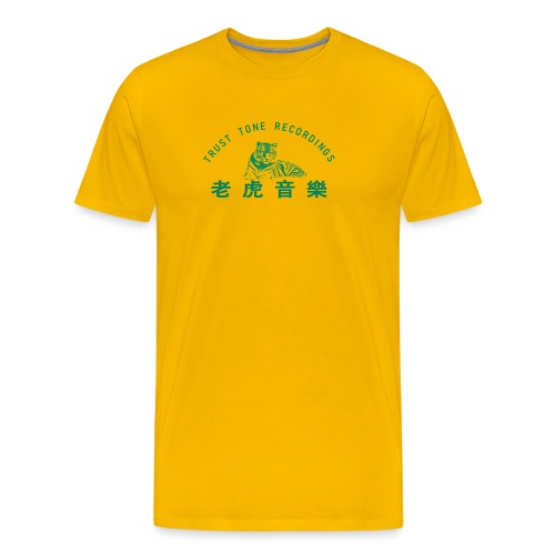 GREEN - Herre premium T-shirt