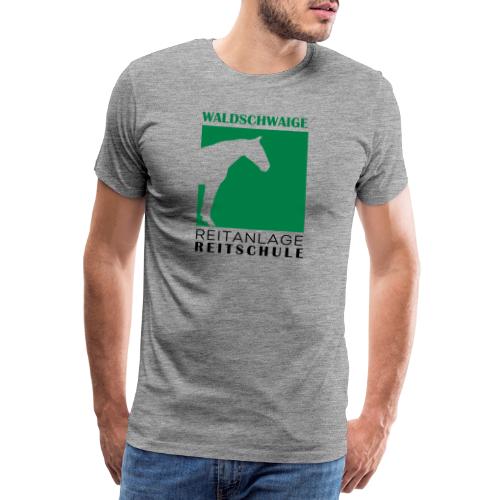 reitanlage waldschwaige - Männer Premium T-Shirt