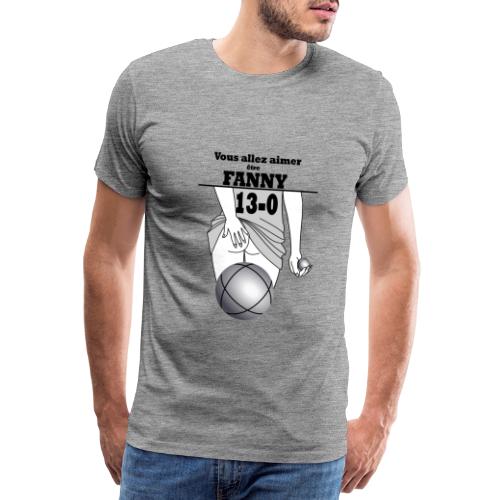 pétanque fanny fond clair - T-shirt Premium Homme