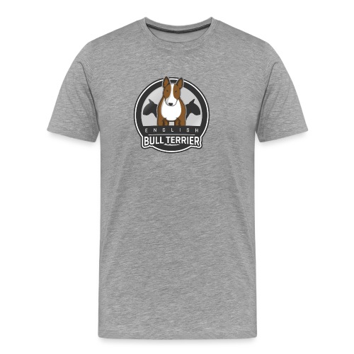 English Bull Terrier Front - Männer Premium T-Shirt