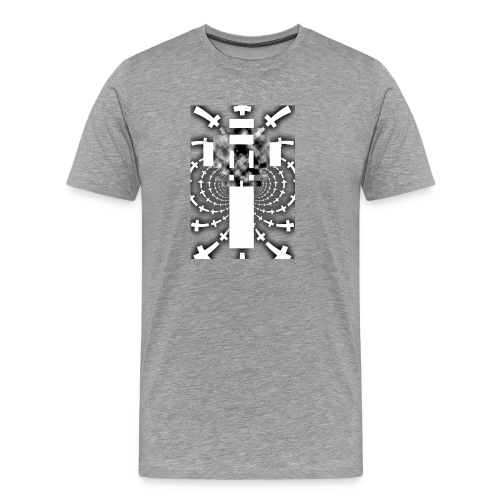erer-ristiselka - Miesten premium t-paita