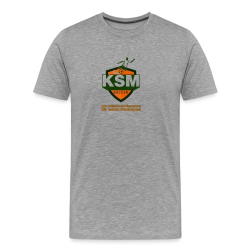 KSM-Soccer Logo - Männer Premium T-Shirt