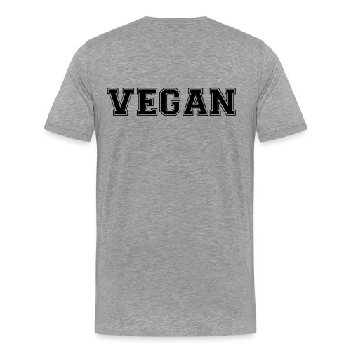 Vegan sports - Miesten premium t-paita