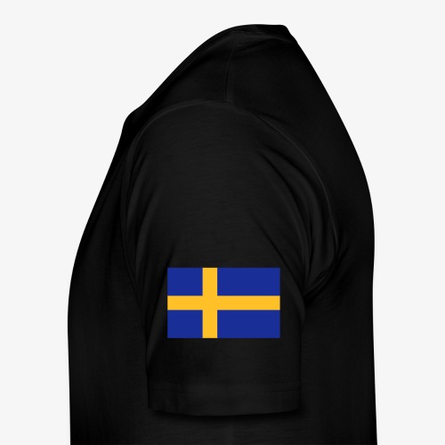 Svenska flaggan - Swedish Flag - Premium-T-shirt herr