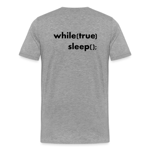 while_true - Informatikermotiv - Männer Premium T-Shirt