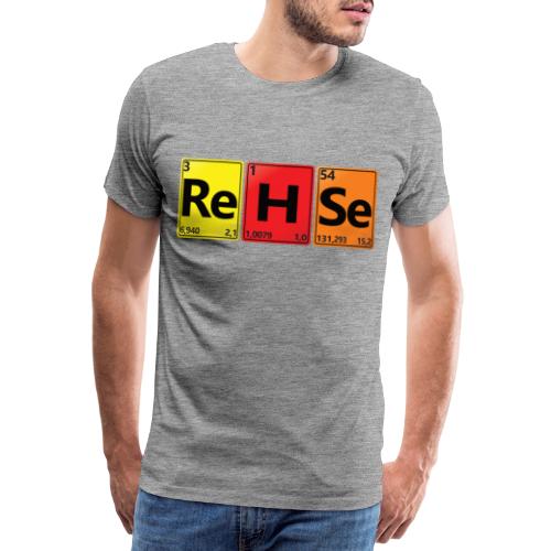 REHSE - Dein Name im Chemie-Look - Männer Premium T-Shirt