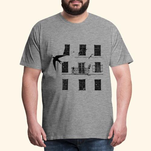 UrbanNature - Mauersegler - Männer Premium T-Shirt