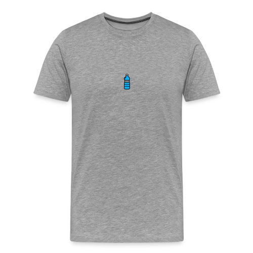 Bottlenet Tshirt Grijs - Mannen Premium T-shirt
