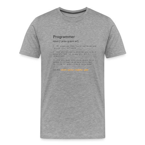 Programmer - Men's Premium T-Shirt