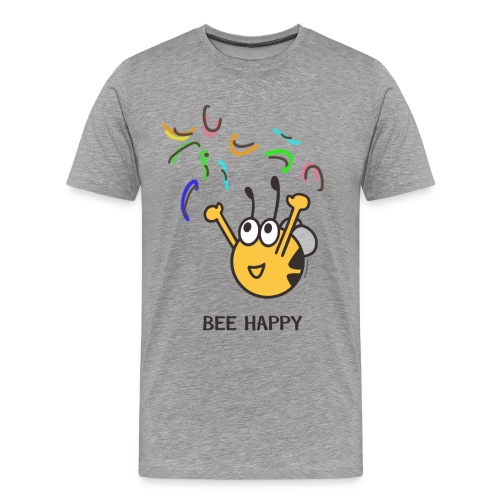 BEE HAPPY - Männer Premium T-Shirt