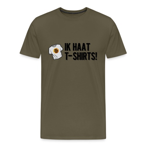 haat aan de tshirts - Mannen Premium T-shirt