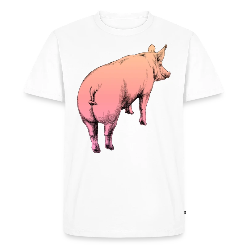 Hausschwein - M&auml;nner Premium T-Shirt