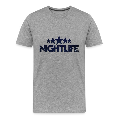 NIGHT LIFE - Mannen Premium T-shirt