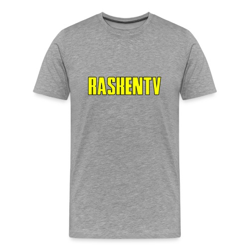 RaskenTv Yellow - Premium-T-shirt herr