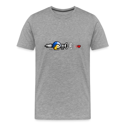 Love Rocketk - Männer Premium T-Shirt