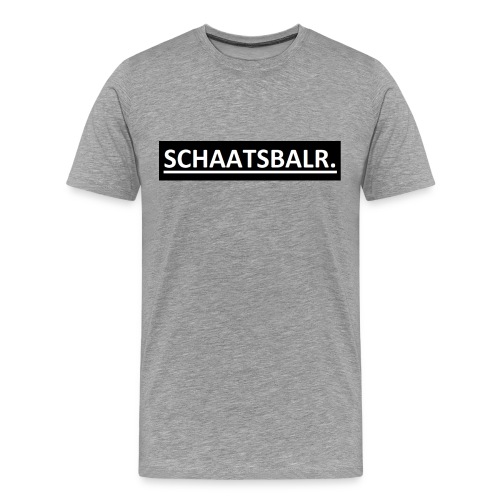 Schaatsbalr. - Mannen Premium T-shirt