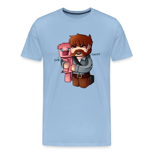 BaconNoBG png - Premium T-skjorte for menn