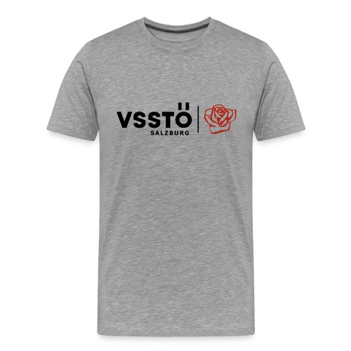 VSStÖ logo black red png - Männer Premium T-Shirt