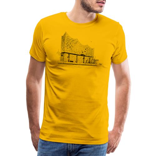 Bronko55 No.05 – Elbphilharmonie Hamburg - Männer Premium T-Shirt