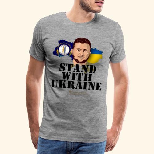 Kentucky Ukraine Zelensky - Männer Premium T-Shirt