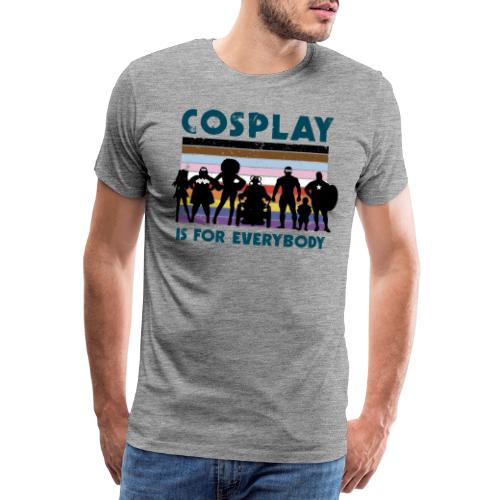 Cosplay is for everybody (Flagge) - Männer Premium T-Shirt