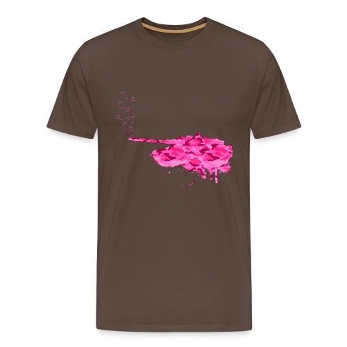 soap bubbles splash tank girl camo - Männer Premium T-Shirt