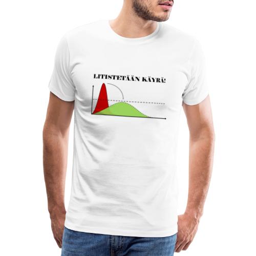 Flatten the curve - Men's Premium T-Shirt
