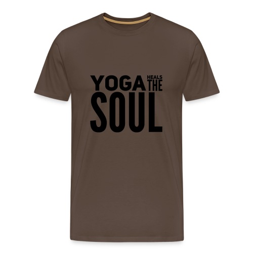 yogalover - Mannen Premium T-shirt
