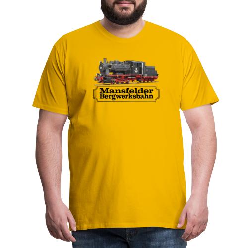 mansfelder bergwerksbahn dampflok 3 - Männer Premium T-Shirt