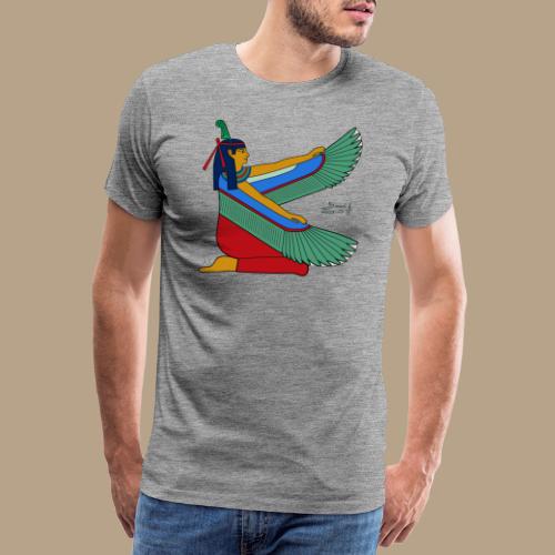 Maat I altägyptische Göttin - Männer Premium T-Shirt