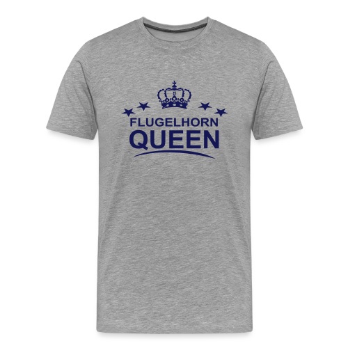 Flugelhorn Queen - Premium T-skjorte for menn