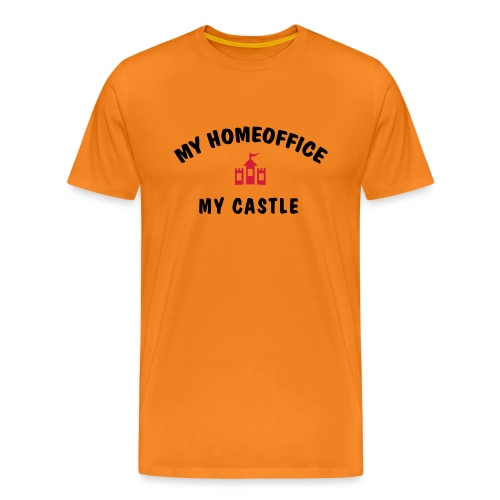 MY HOMEOFFICE MY CASTLE - Männer Premium T-Shirt