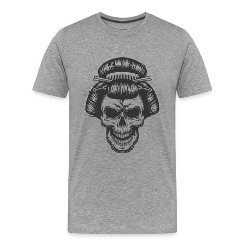 Kunterli Art meet skulls - #KUN-SKU-16 - Excellent - Men's Premium T-Shirt