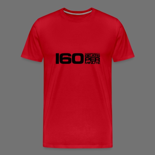 160 BPM (black long) - Männer Premium T-Shirt