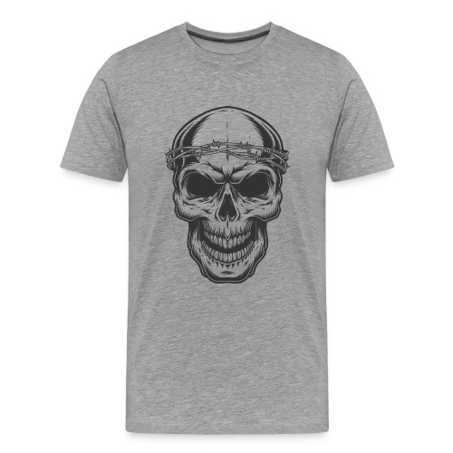 Kunterli Art meet skulls - #KUN-SKU-04 - Excellent - Men's Premium T-Shirt