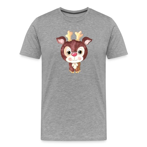 Rudolph das Rentier - Männer Premium T-Shirt