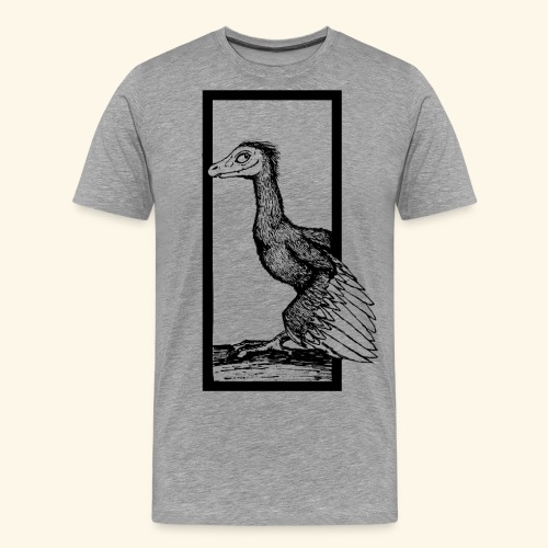 Inktober day 5: A lil archaeopteryx - Men's Premium T-Shirt