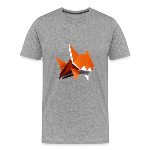 Jumping Cat Origami - Cat - Gato - Katze - Gatto - Men's Premium T-Shirt