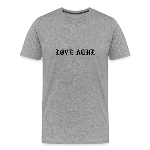LOVE ACHE - Mannen Premium T-shirt