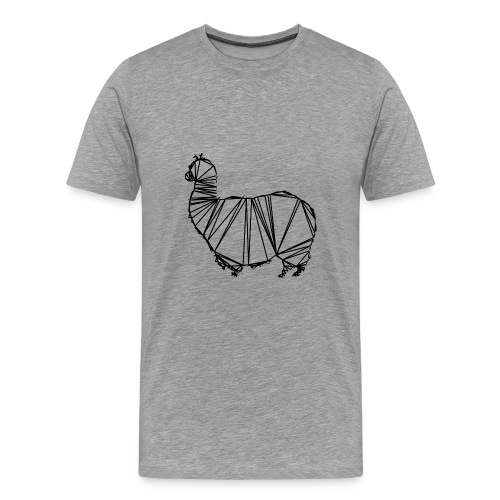 Lama - Männer Premium T-Shirt
