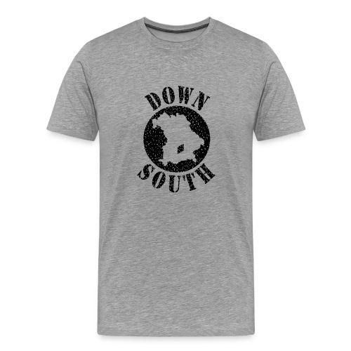 Down_South schwarz auf Wunsch auch andere Farben - Männer Premium T-Shirt