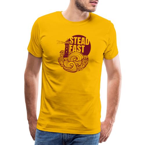 Steadfast red 3396x4000 - Men's Premium T-Shirt
