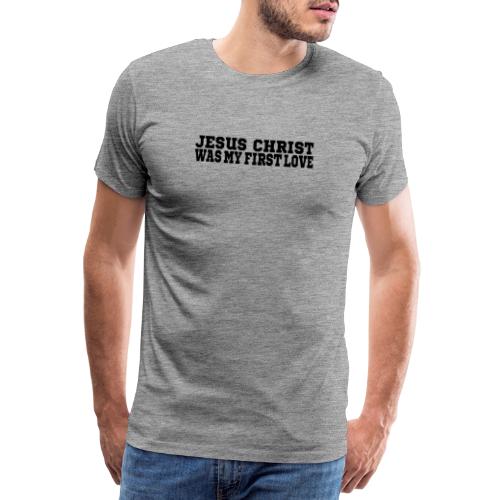 Jesus Christus Lieben - Männer Premium T-Shirt