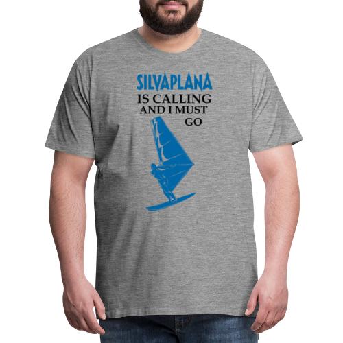 Windsurfing Silvaplana Kitesurfen - Männer Premium T-Shirt