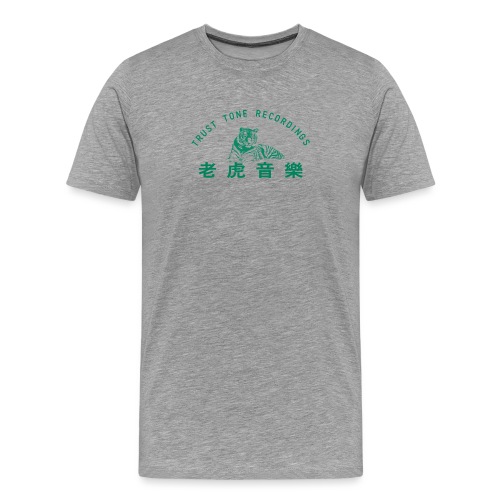 GREEN - Herre premium T-shirt