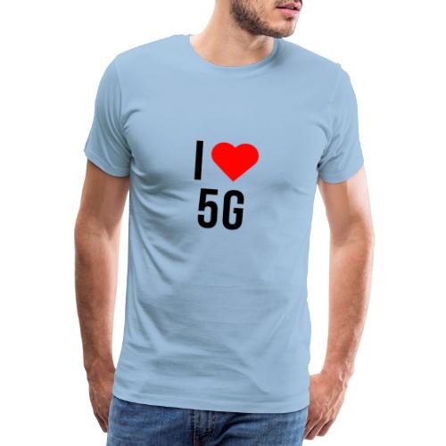 ilove5g - Männer Premium T-Shirt