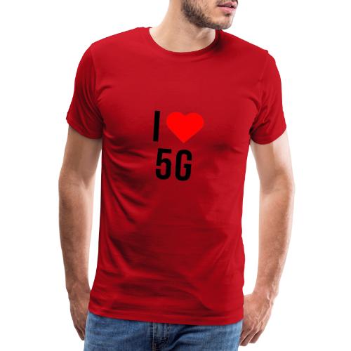 ilove5g - Männer Premium T-Shirt