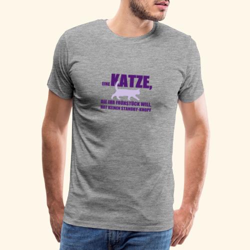hungrige_katze - Männer Premium T-Shirt