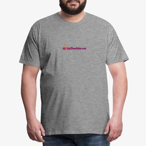UrlRoulette Logo - Männer Premium T-Shirt
