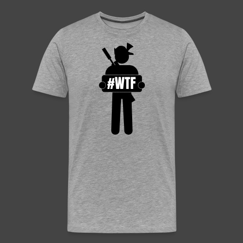 wtfman - Männer Premium T-Shirt